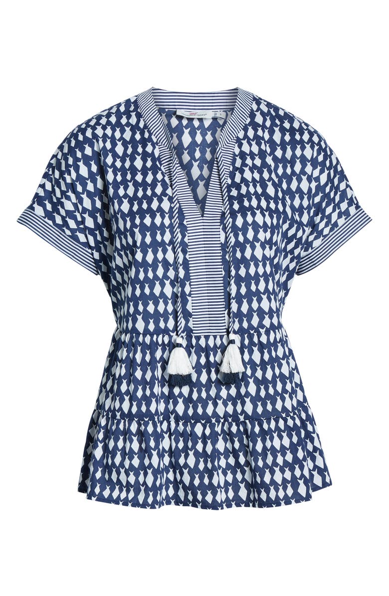 vineyard vines Diamond Fish Top, Alternate, color, 