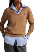Polo Ralph Lauren Relaxed Cotton V-Neck Sweater