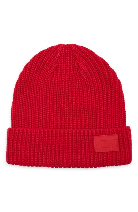 Shaker Stitch Cuff Beanie