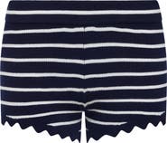 LIONESS Dollhouse Stripe Rib Shorts