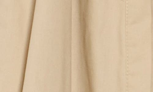 Mila Mae Short Sleeve A-line Shirtdress In Taupe