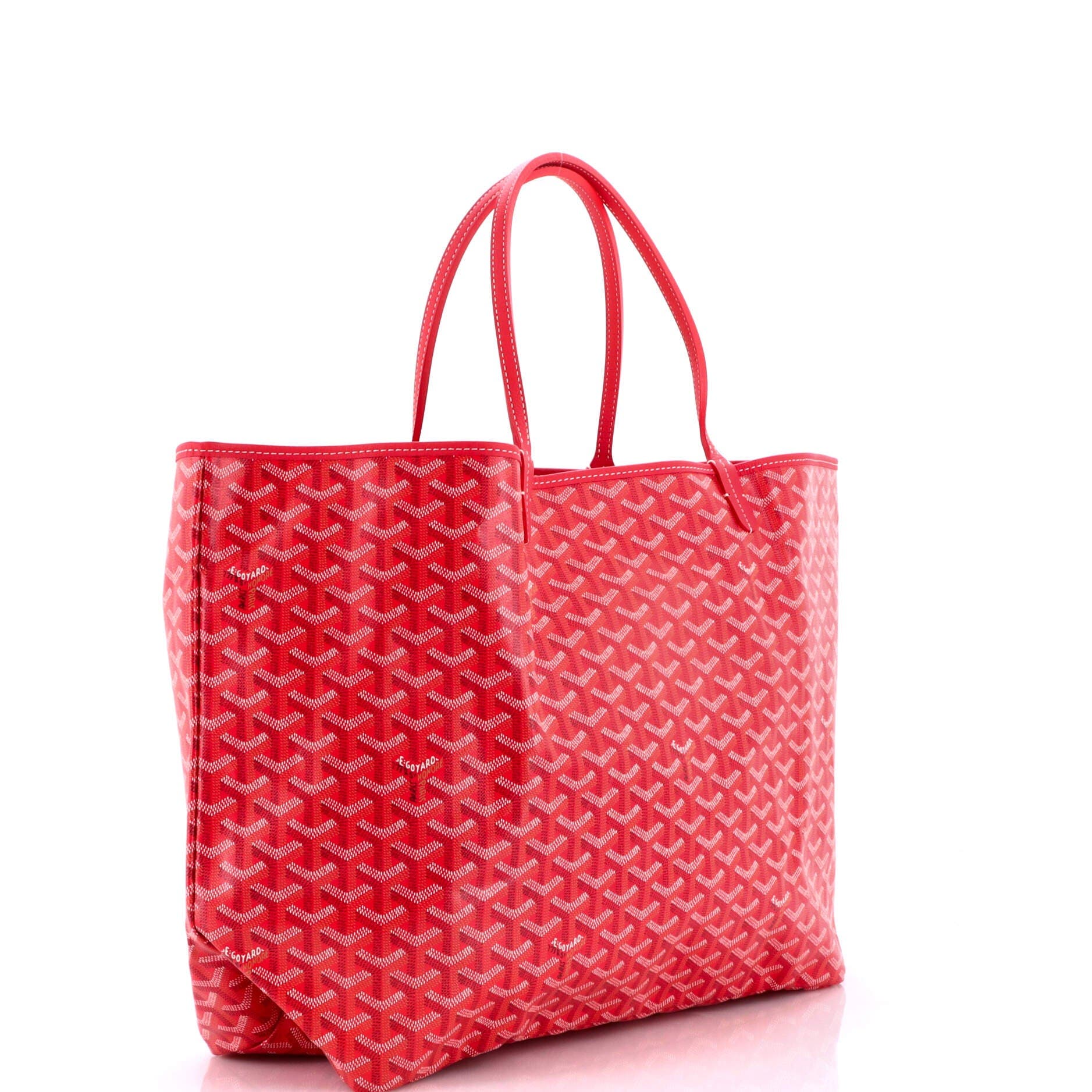 Pre-Owned Goyard Saint Louis Tote Coated Canvas GM, Alternate, color, 