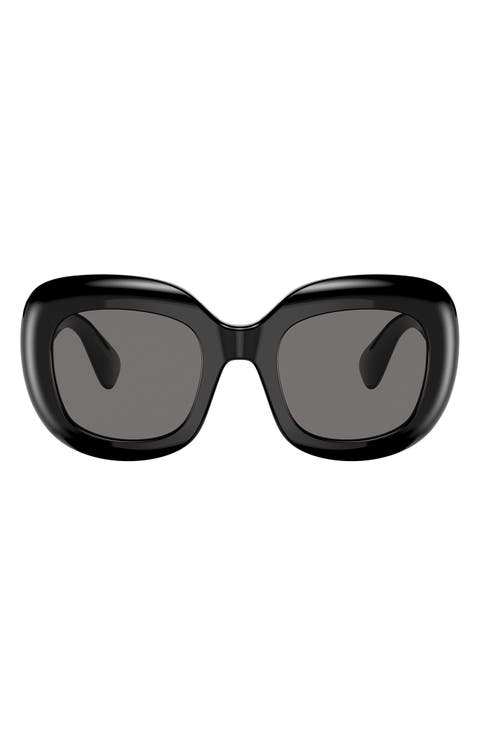 Jesson 52mm Polarized Square Sunglasses