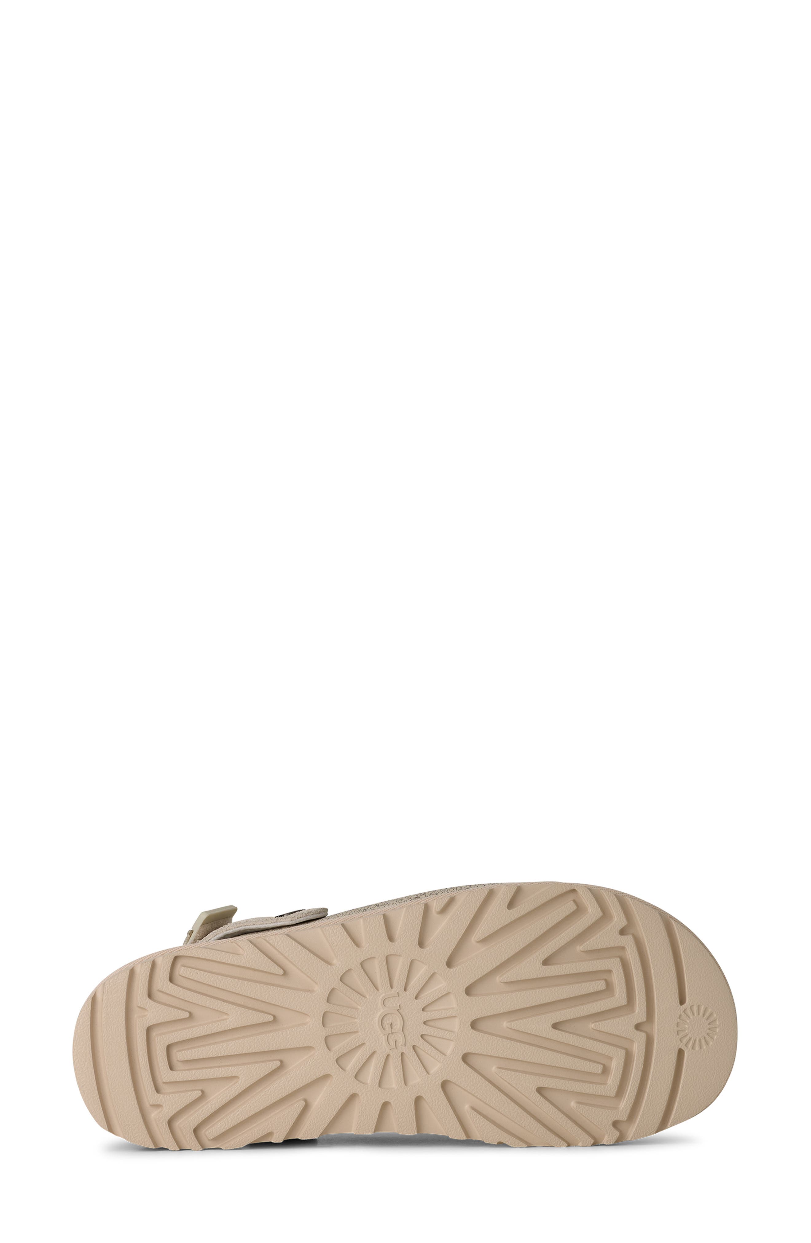 UGG<sup>®</sup> Goldenstar Crackle Clog, Alternate, color, Crackle White