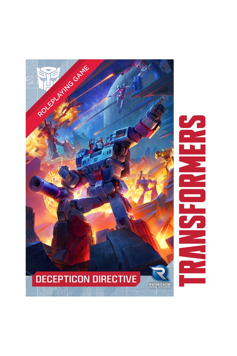 Transformers Deception Directive Sourcebook Roleplaying Game, Alternate, color, Multicolored