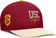 Nike Men's Nike Cardinal/Cream USC Trojans Pro Legacy Script Snapback Hat