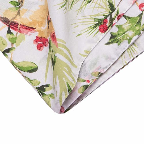 C & F Home C&f Home Ruby Cardinal Napkins Set Of 6 In White
