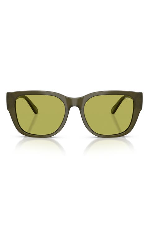 53mm Square Sunglasses