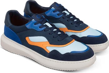 Wythe Leather Paneled Sneaker