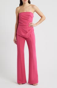 Black Halo Rockie Strapless Jumpsuit