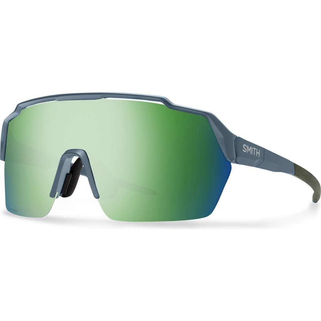 Smith Shift Split Mag™ 139mm Shield Sunglasses In Stone/moss/green