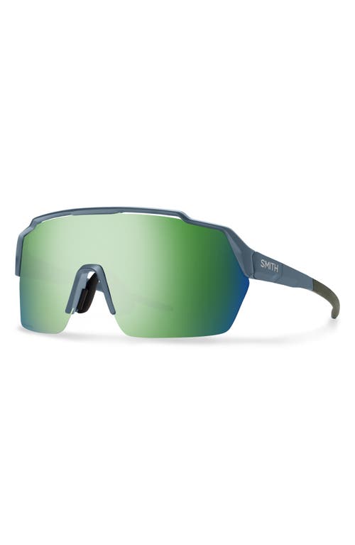 Smith Shift Xl Mag 142mm Shield Sunglasses In Green