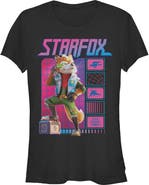 The Super Mario Galaxy Movie Junior's Fox McCloud Retro Pose Short Sleeve T-Shirt