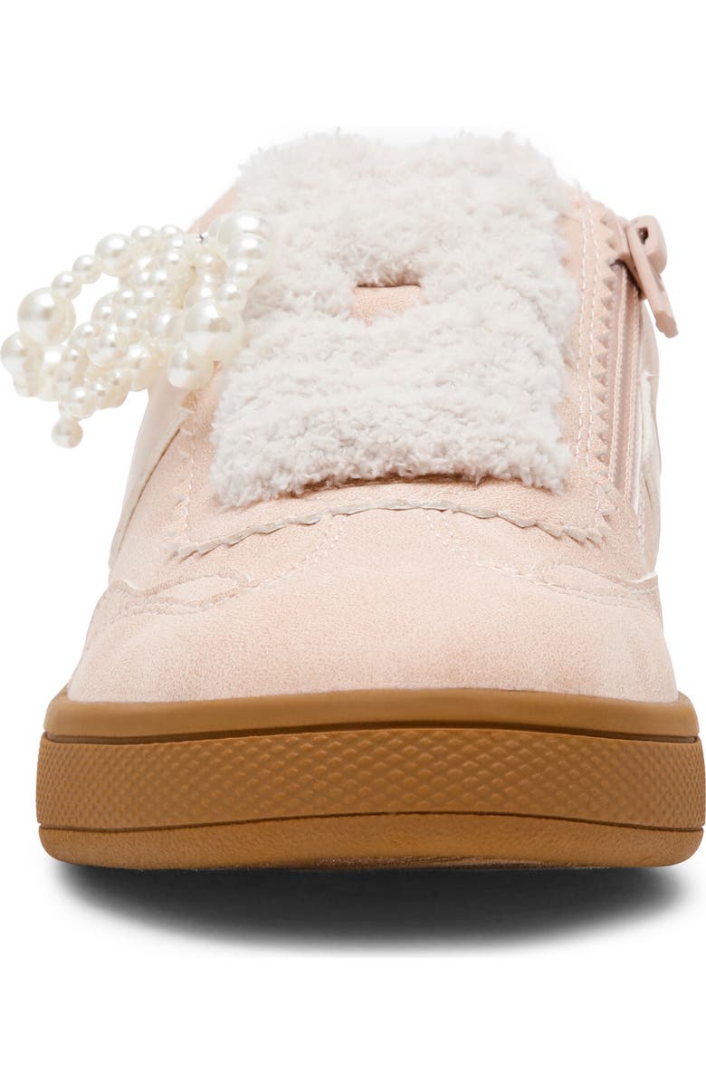 DV by Dolce Vita Valor Faux Shearling Sneaker, Alternate, color, Light Pink