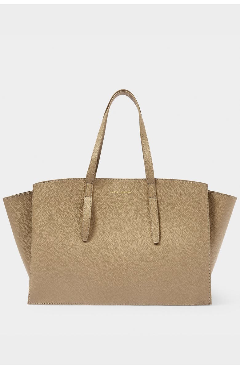 Katie Loxton Tabi Large Tote Bag, Alternate, color, Taupe