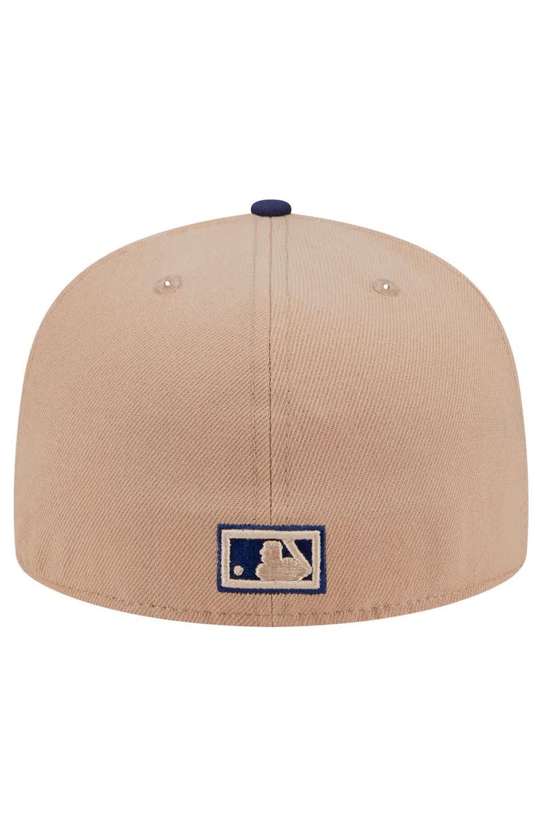 New Era Men's New Era Khaki Chicago White Sox 59FIFTY Fitted Hat, Alternate, color, Khaki