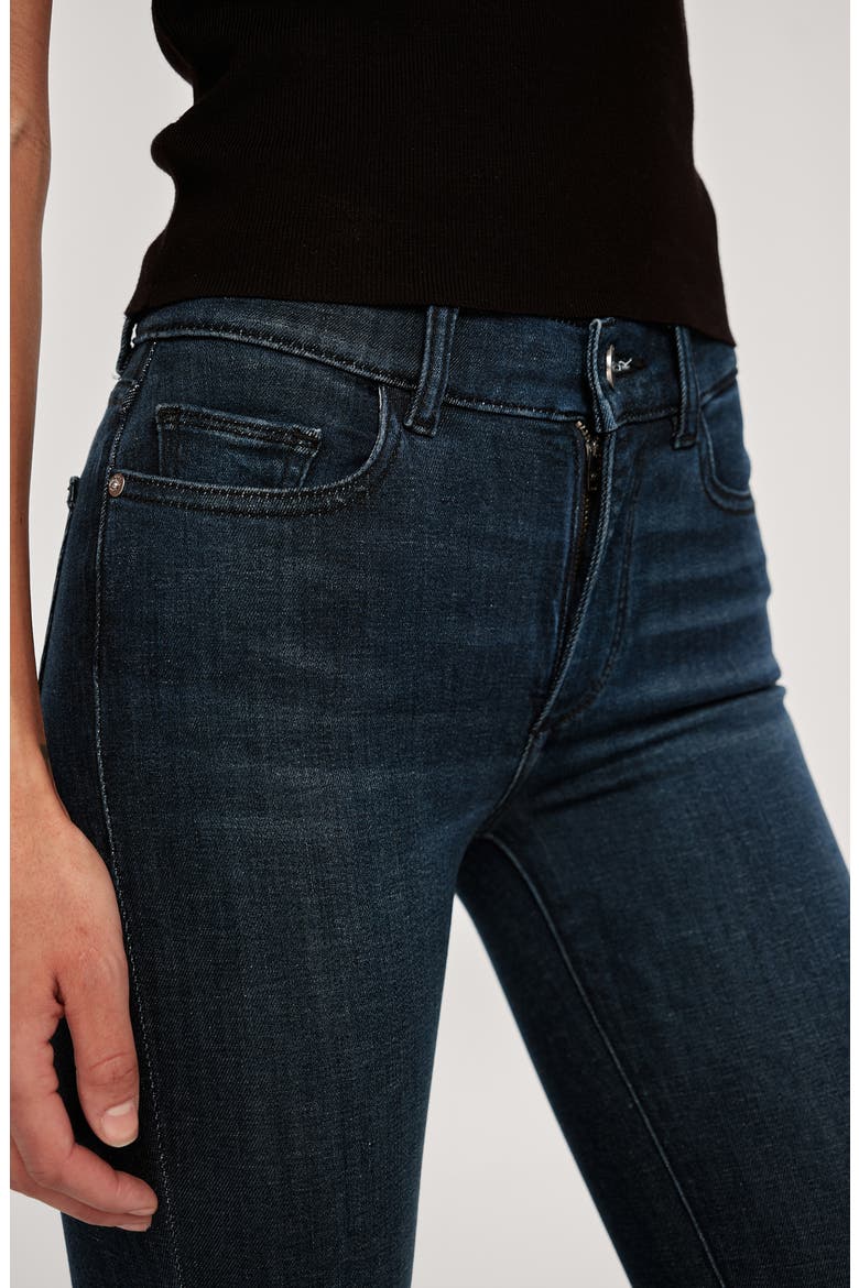 Farrow Instasculpt High Waist Ankle Skinny Jeans, Alternate, color, DARK INDIGO