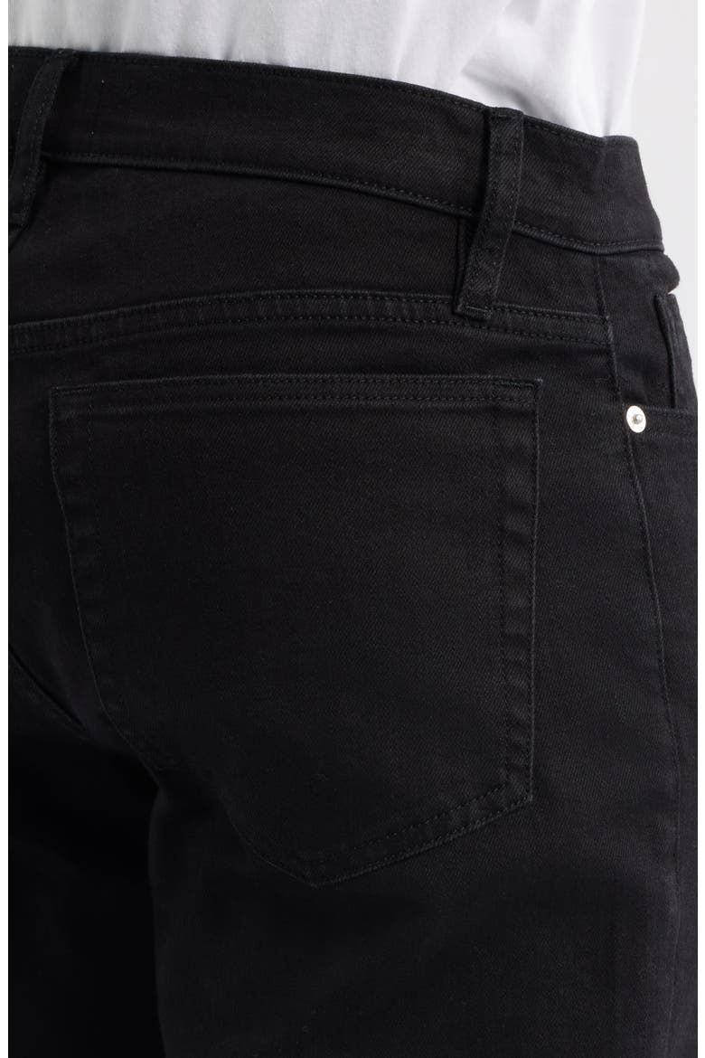 L'Homme Athletic Slim Fit Jeans, Alternate, color, NOIR