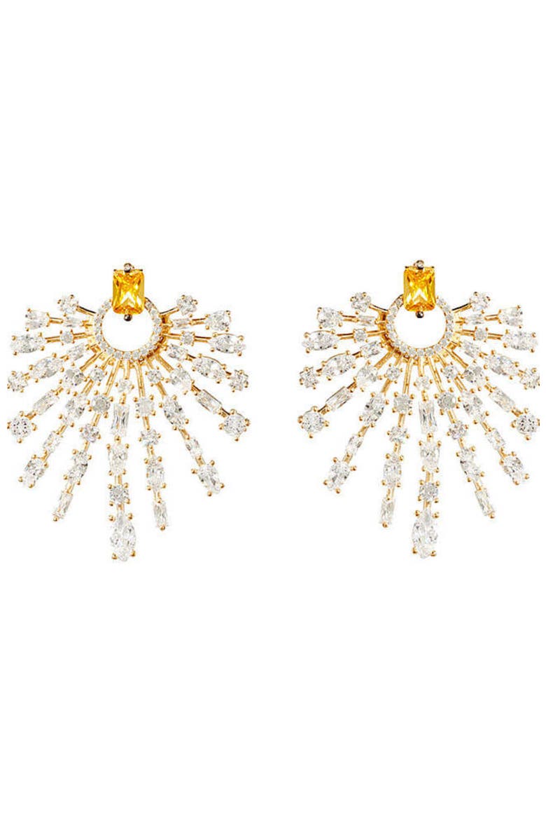 Holly Chandelier, Main, color, White/Gold