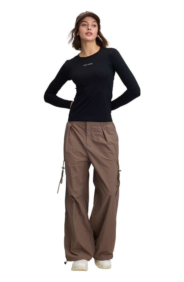 COZY ZERO Women's 100% Merino Lightweight Soft L/S Crew, Alternate, color, 