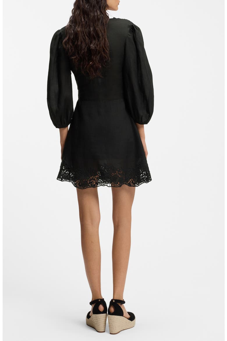 Minidress, Alternate, color, BLACK
