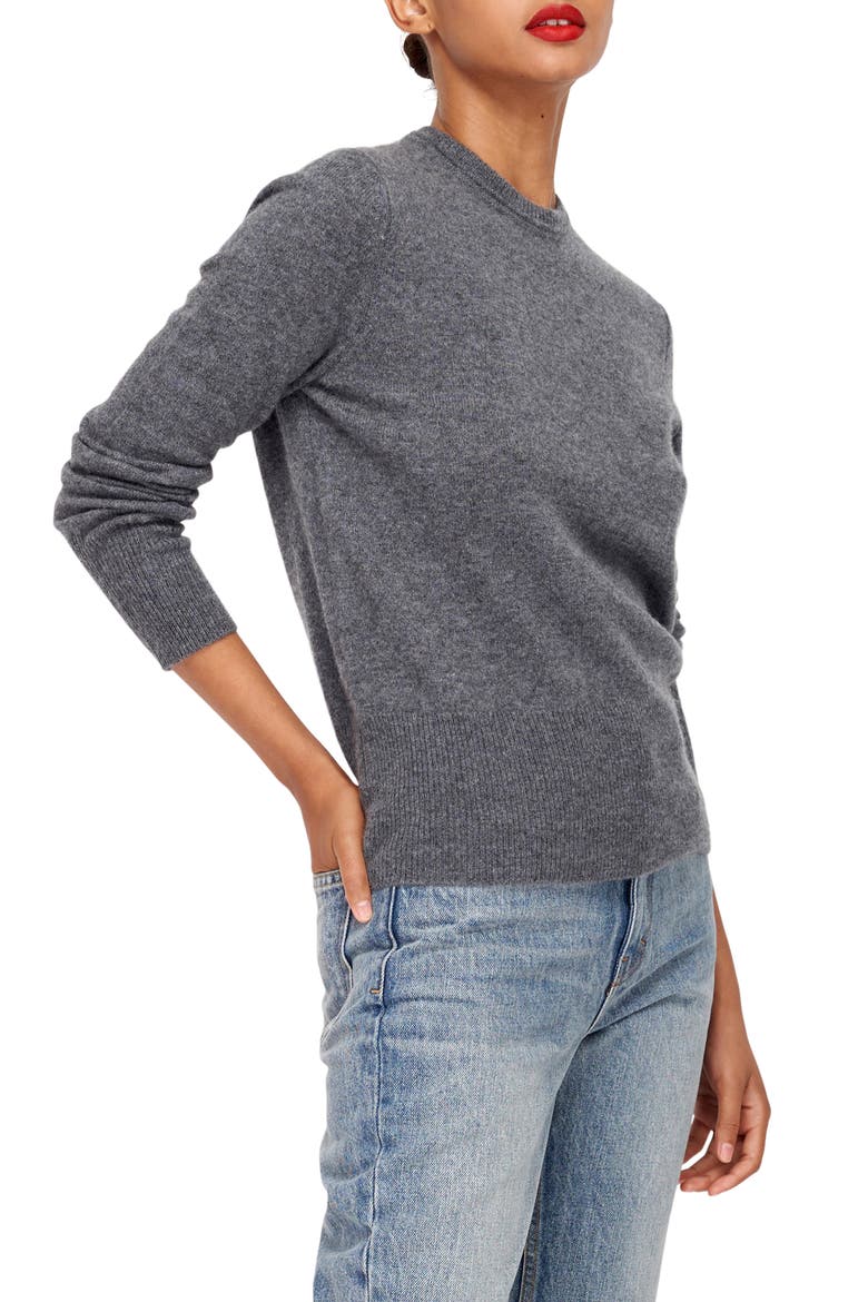 Sanni Cashmere Sweater, Alternate, color, HEATHER GREY