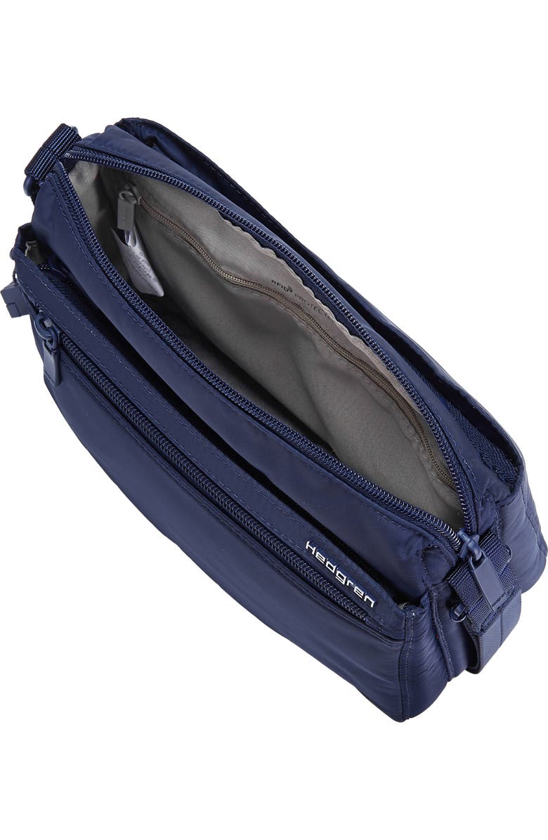 Hedgren Eye RFID Water Repellent Shoulder Bag, Alternate, color, Total Eclipse
