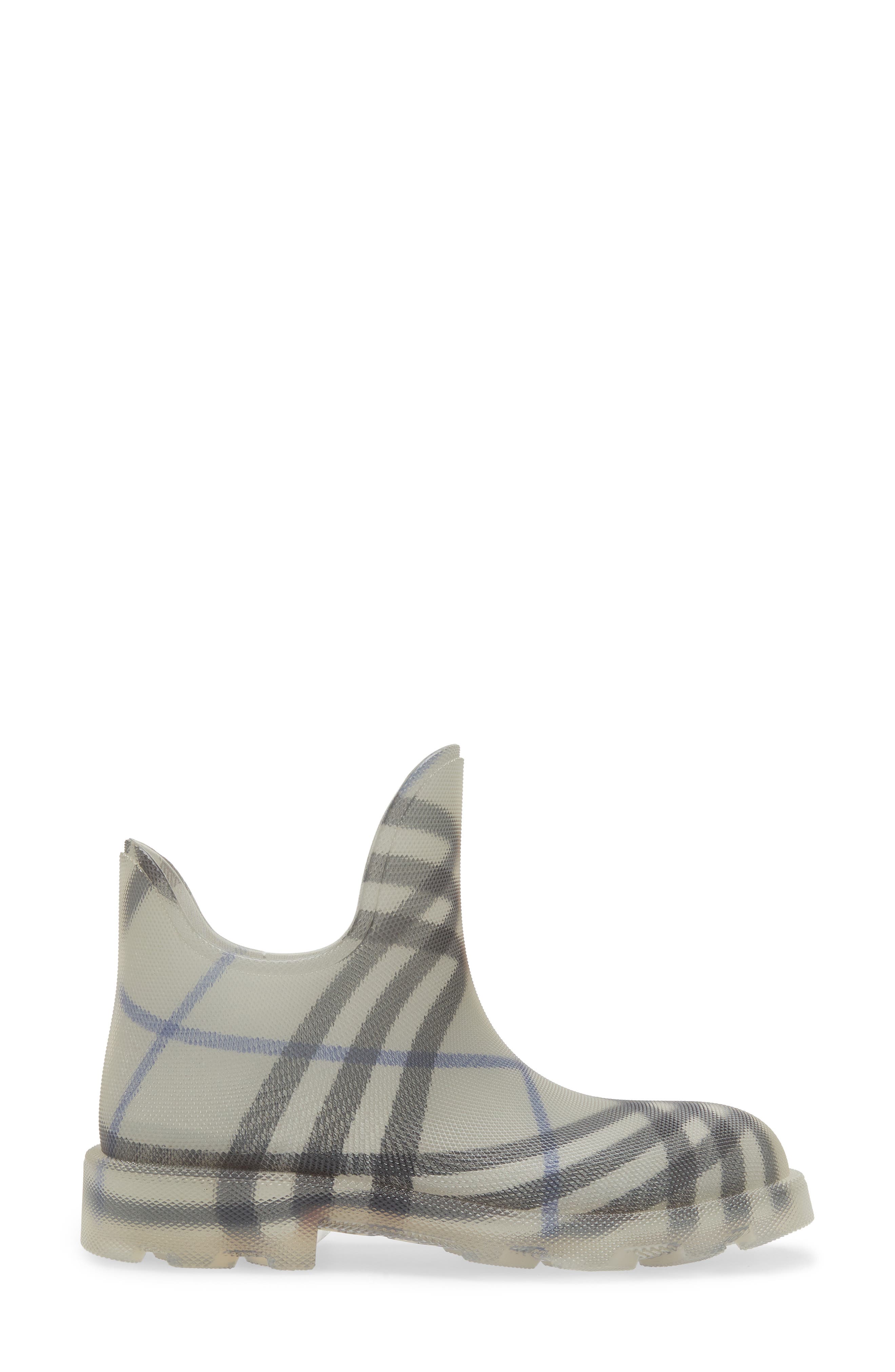 Burberry Marsh Check Textured Ankle Boot, Alternate, color, 
