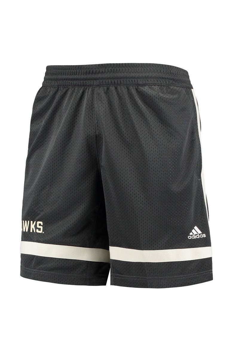 Men's adidas Charcoal Kansas Jayhawks Reverse Retro Basketball Shorts, Alternate, color, Charcoal