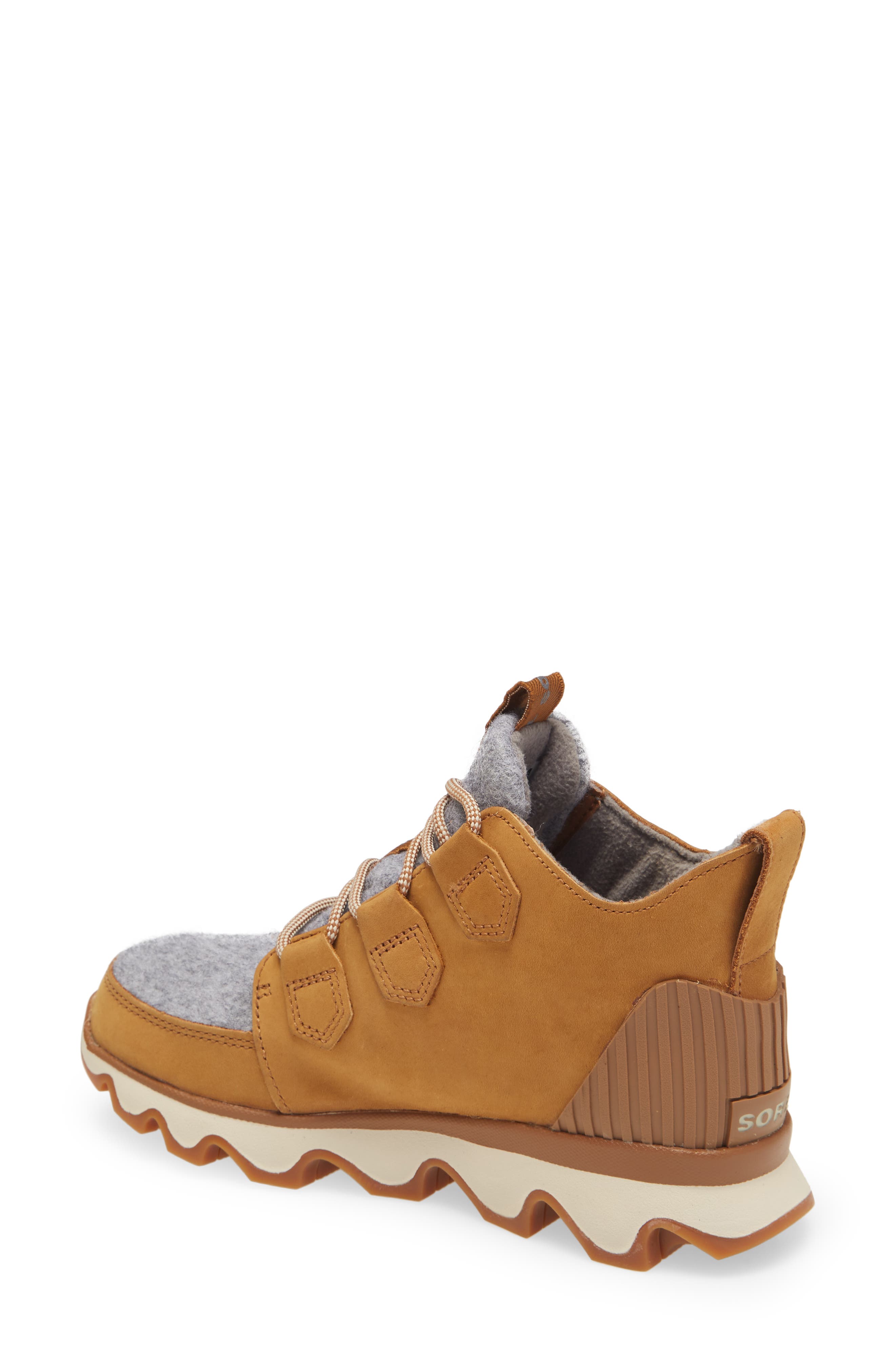Kinetic Caribou Waterproof Hiking Boot, Alternate, color, CAMEL BROWN