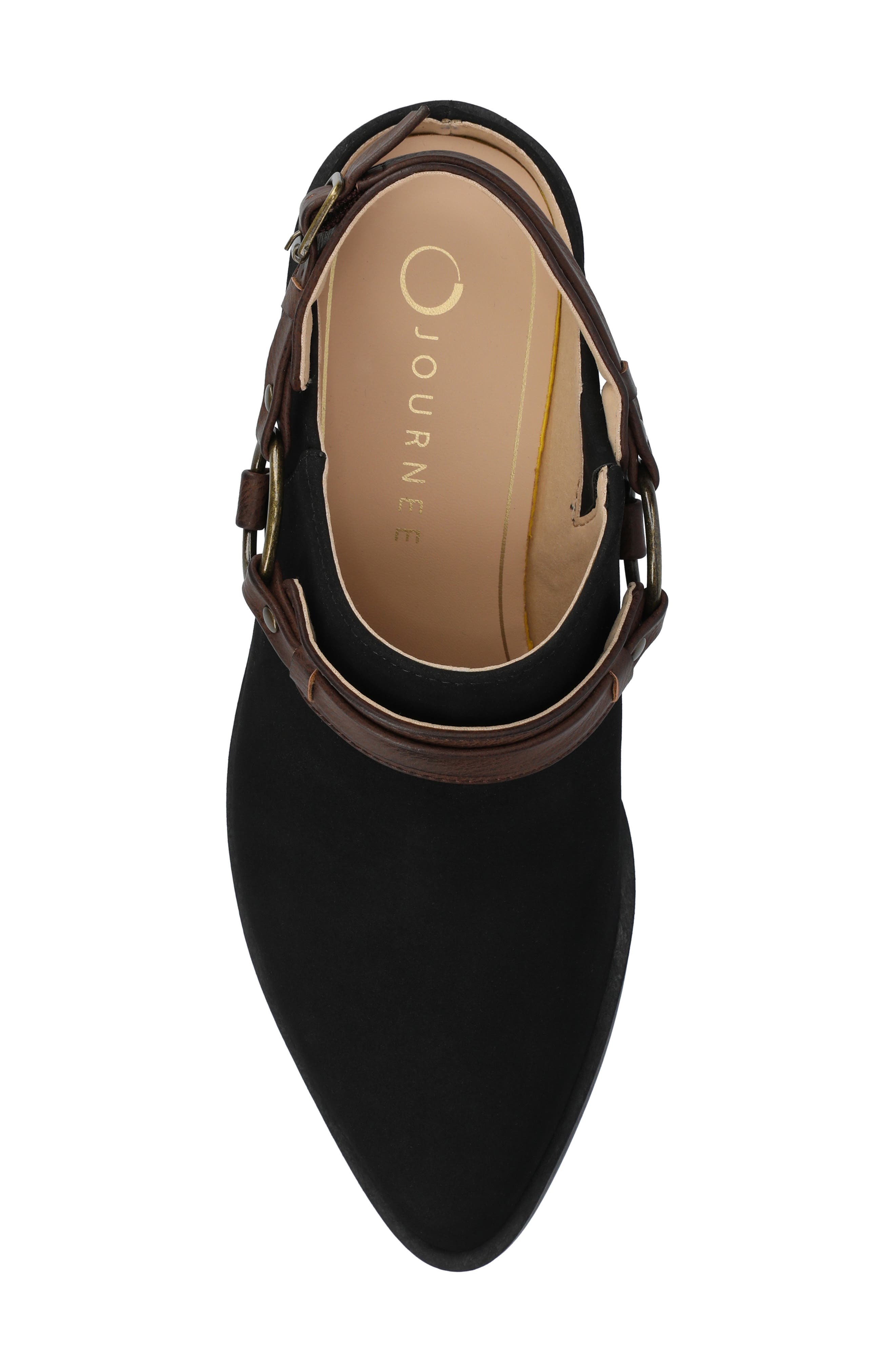 Journee Collection Urbana Mule, Alternate, color, Black