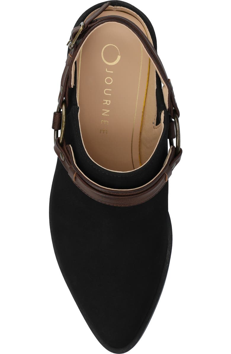 Journee Collection Urbana Mule, Alternate, color, Black