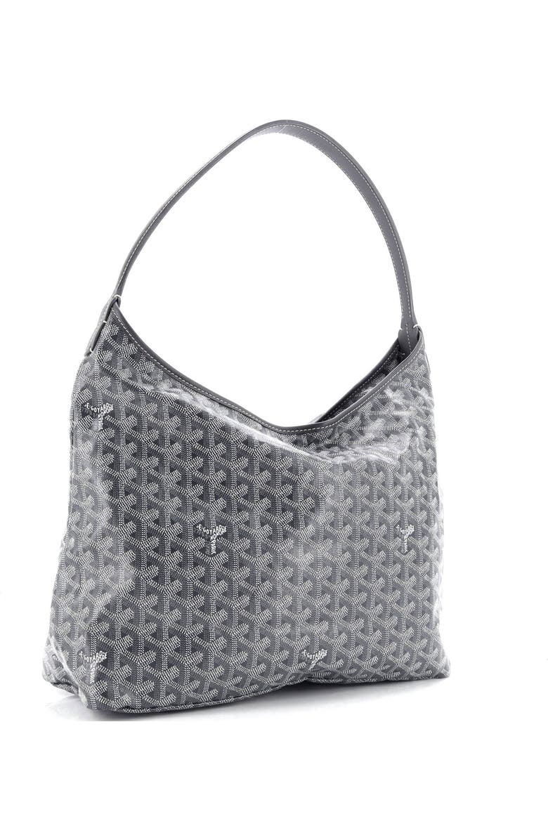 Pre-Owned Goyard Boheme Hobo Coated Canvas, Alternate, color,