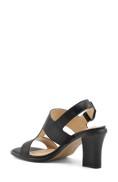 Adrienne Vittadini Akoni Slingback Sandal In Black