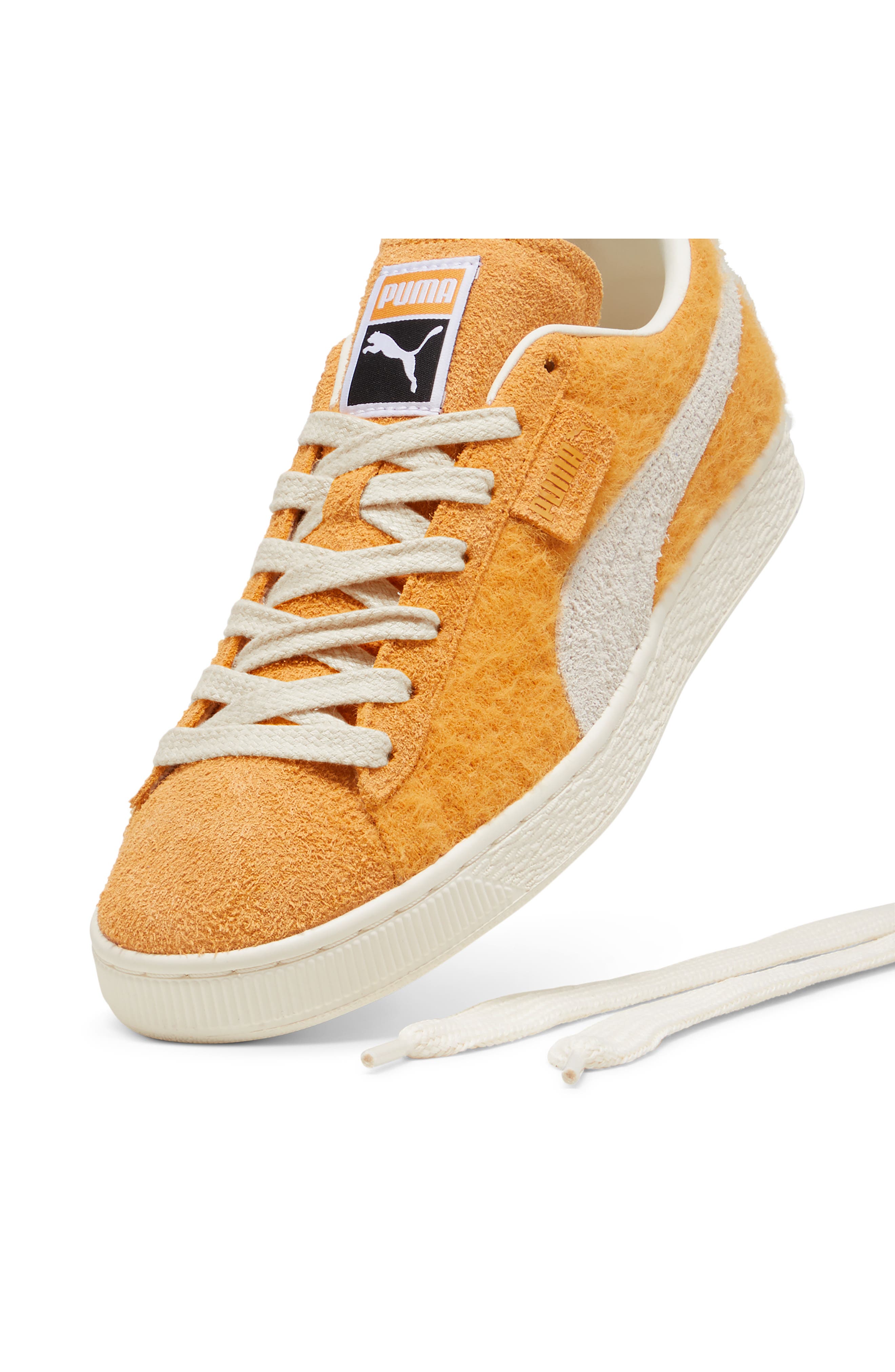 PUMA Suede Mohair Sneaker, Alternate, color, 