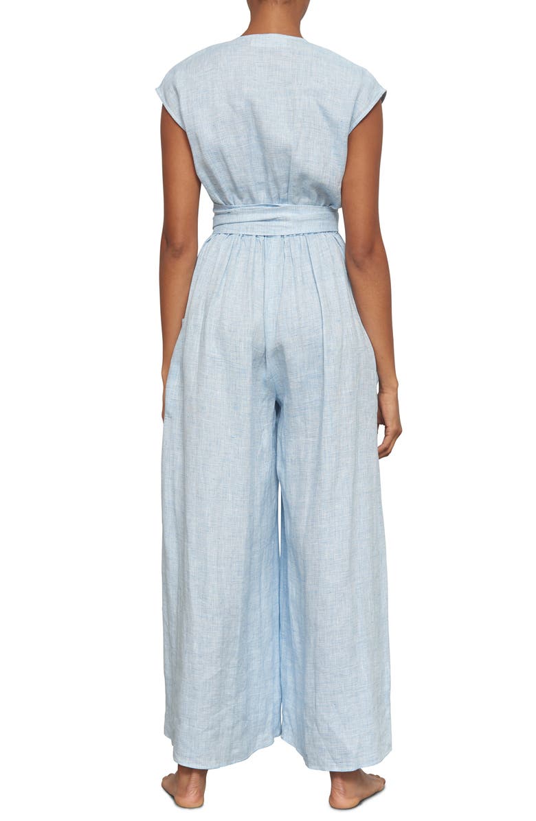 Mara Hoffman Whitney Organic Cotton Cover-Up Jumpsuit, Alternate, color,