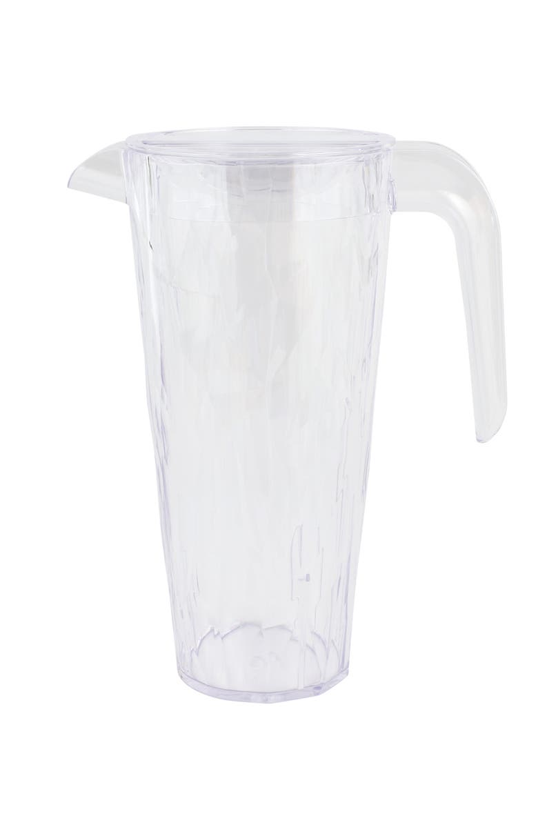 VIETRI Superglass Shatterproof Pitcher, Main, color, Clear