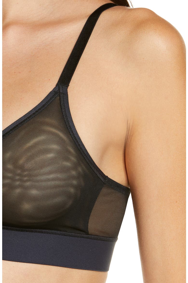 Spellbound Mesh Bralette, Alternate, color, BLACK