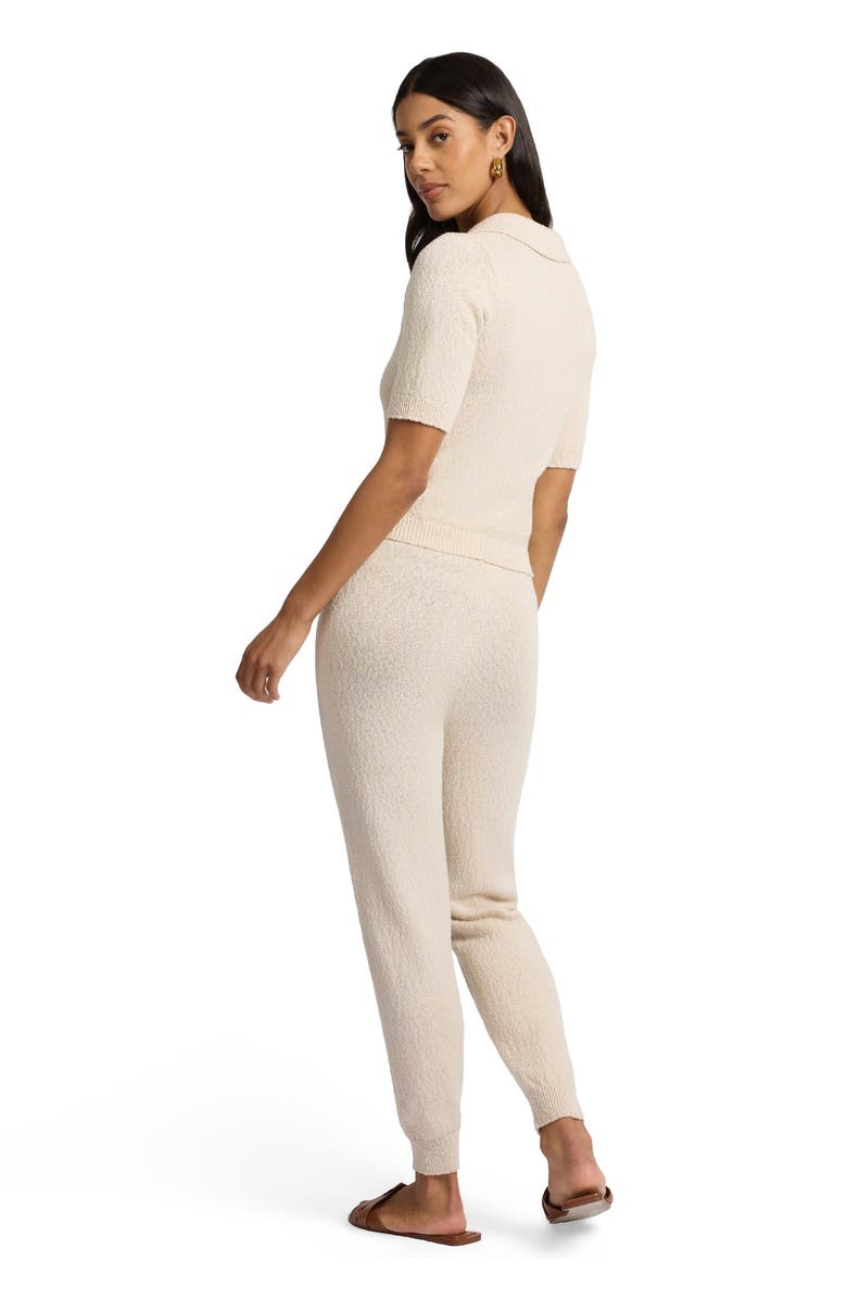 Onia Cotton Boucle Polo, Alternate, color, Natural