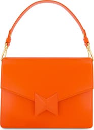 Mac Duggal Classic Leather Medium Size Shoulder Bag