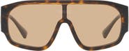 Versace 33mm Shield Sunglasses