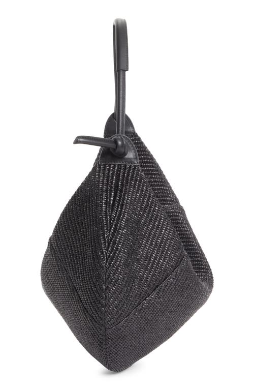 Mansur Gavriel Fortuna Raffia Hobo Bag