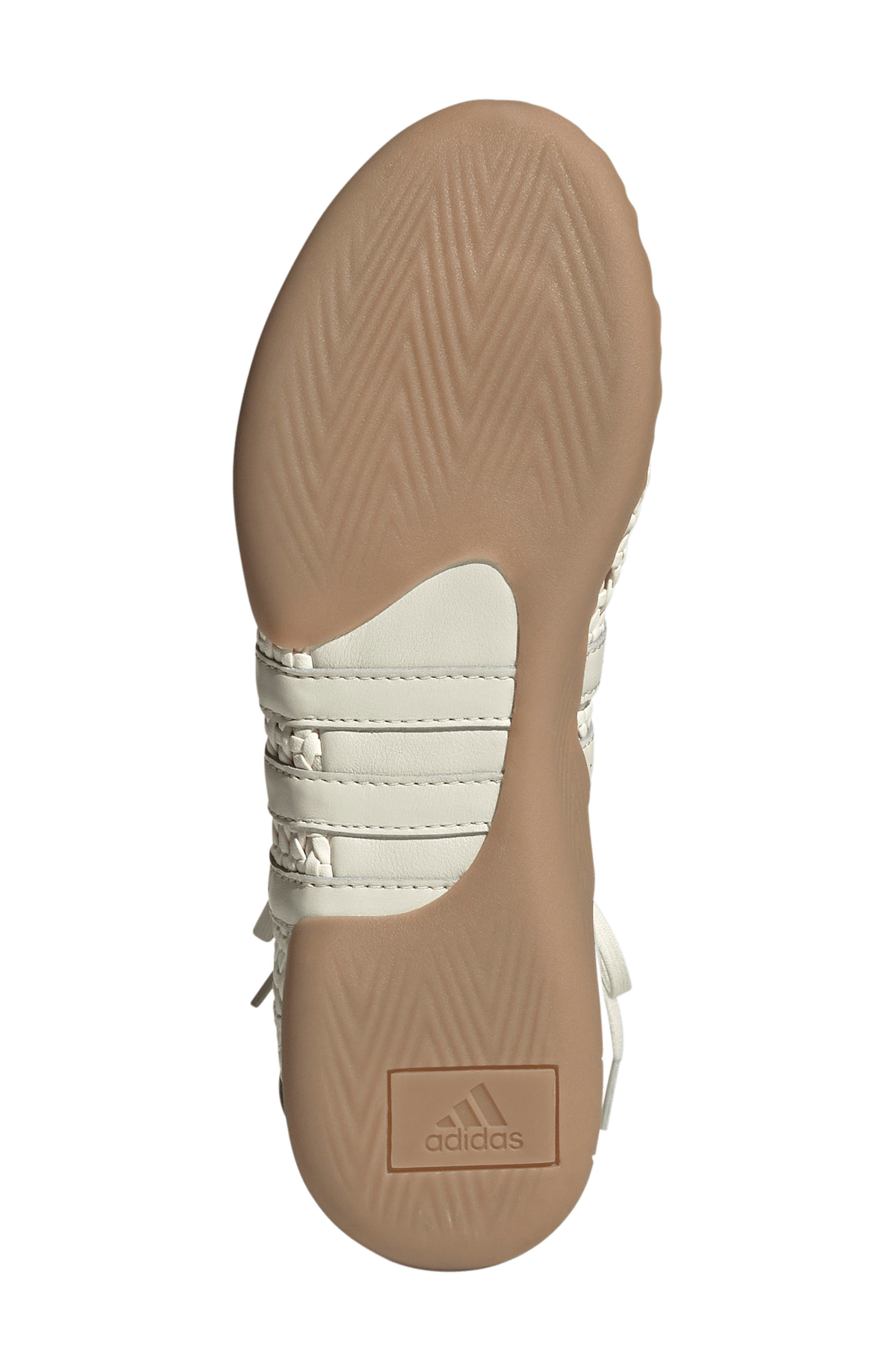 adidas Taekwondo Mei Ballet Flat, Alternate, color, Cream White/ Cream White/ Gum4
