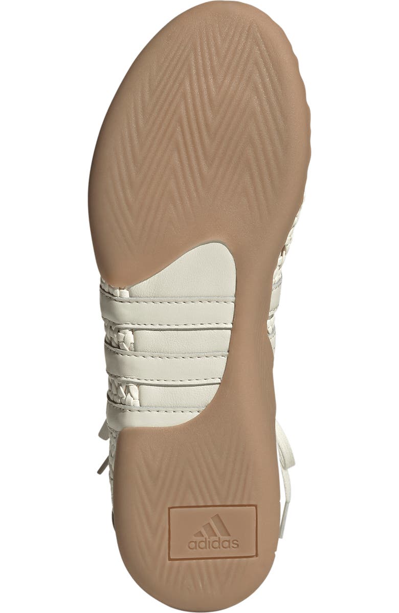 adidas Taekwondo Mei Ballet Flat, Alternate, color, Cream White/ Cream White/ Gum4