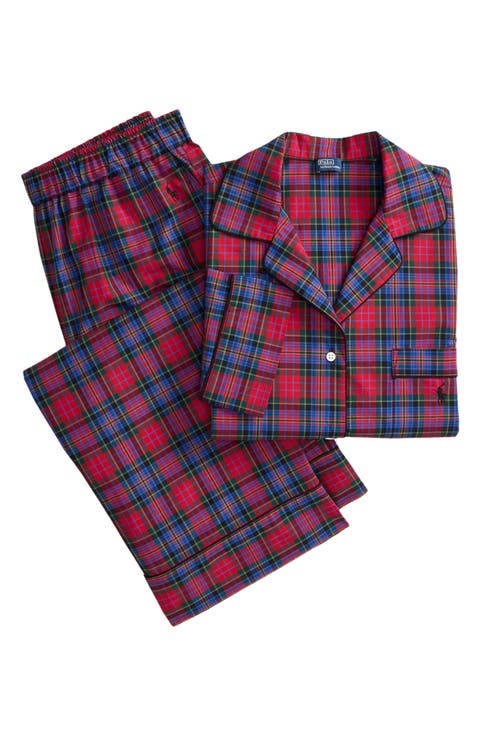 Madison Plaid Cotton Pajamas