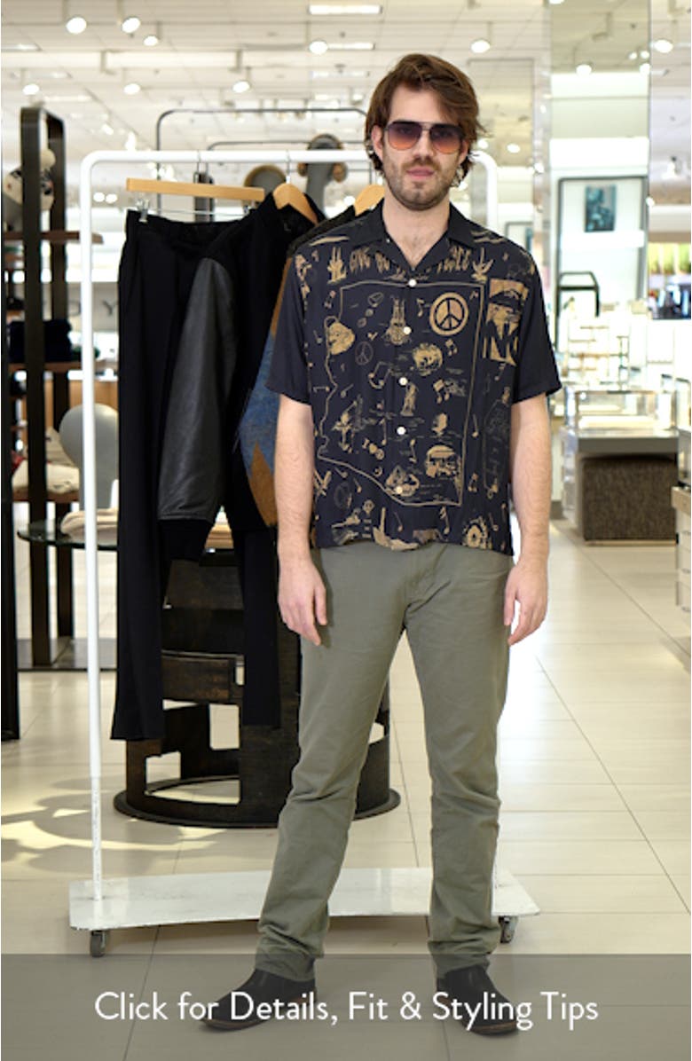 Pacify Short Sleeve Button-Up Shirt, sales video thumbnail