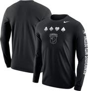 Nike Youth Nike Black Army Black Knights 2024 Rivalry Collection Suit Long Sleeve T-Shirt