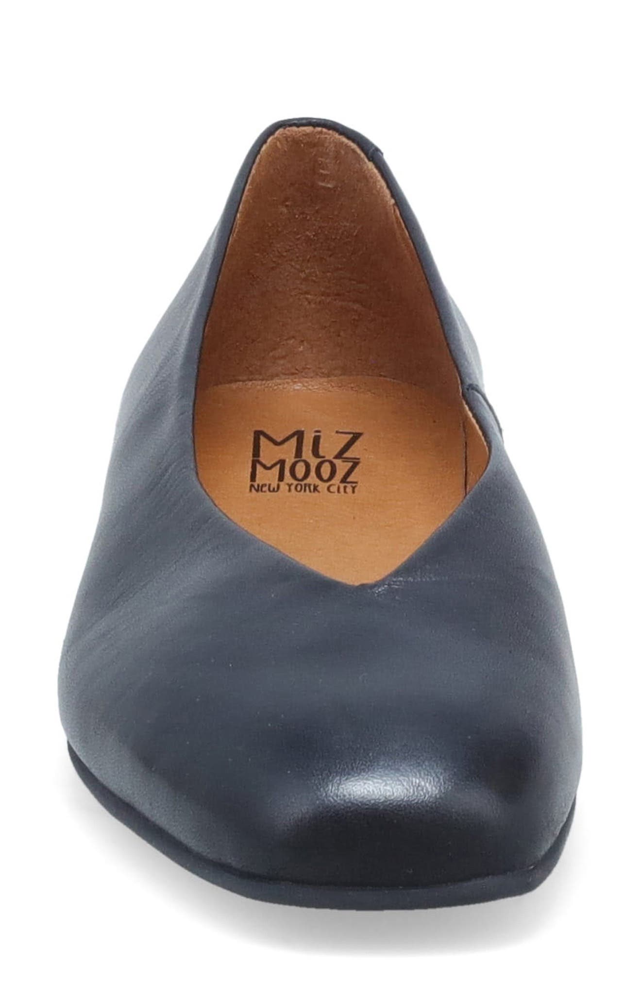 Miz Mooz Zaire Flat, Alternate, color, Black