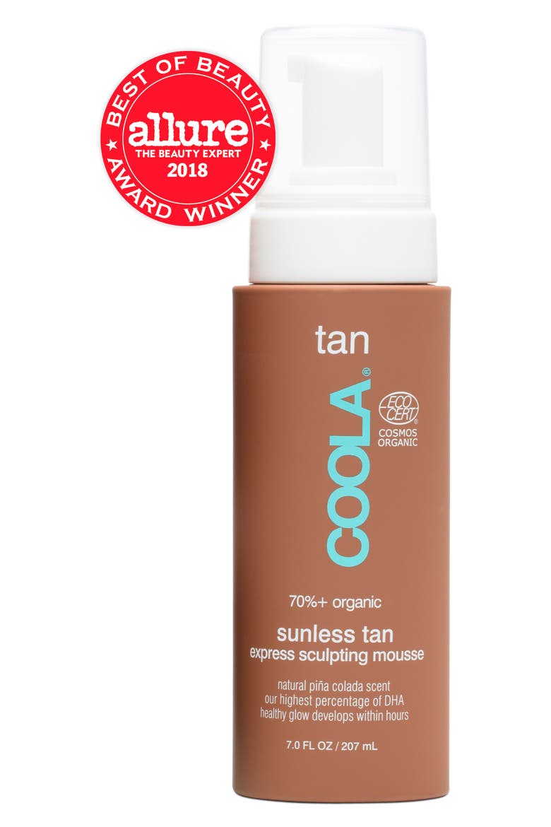 Suncare Sunless Tan Sculpting Mousse, Alternate, color, NO COLOR