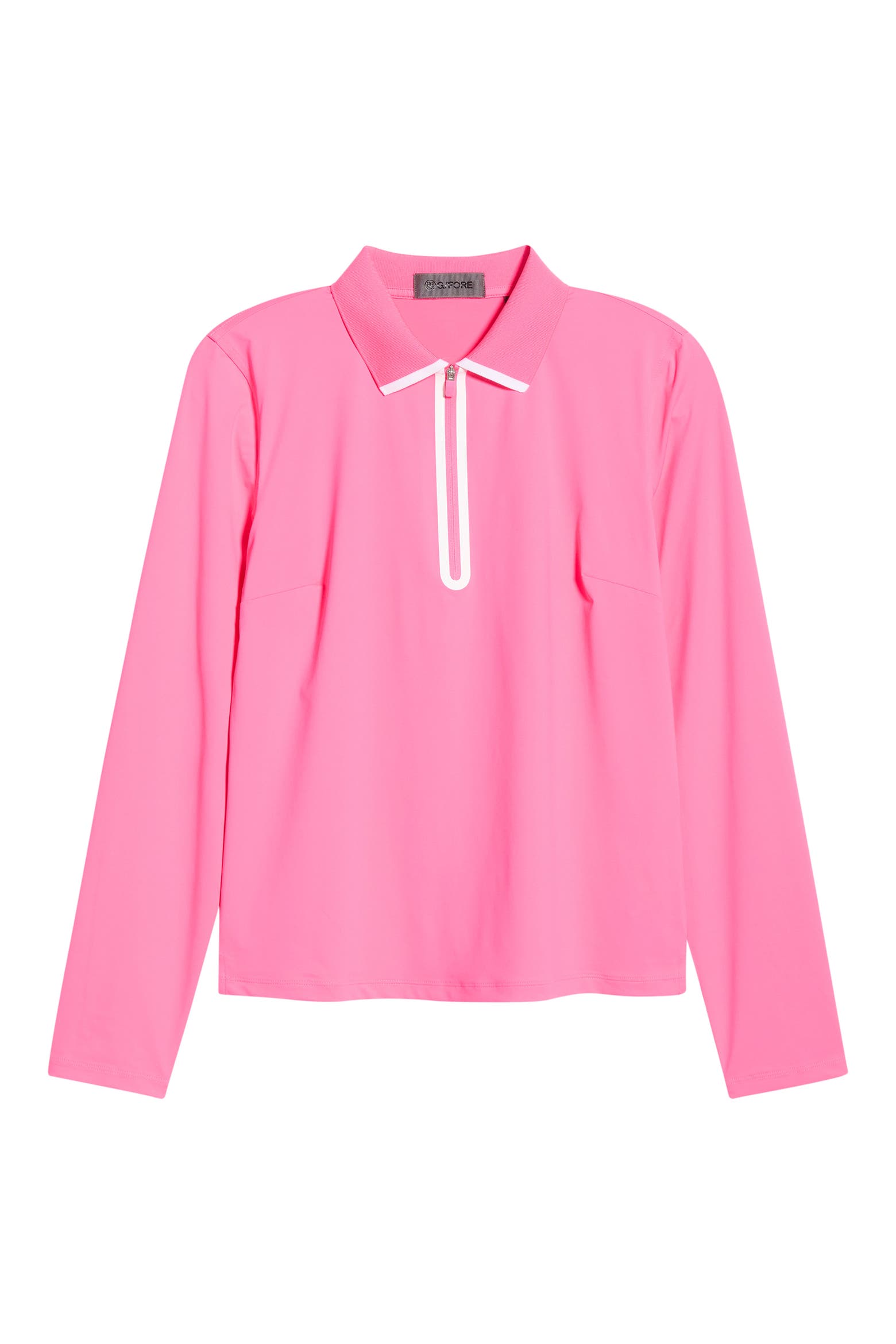 G/FORE Stretch Jersey Quarter Zip Polo (Women) | Nordstrom